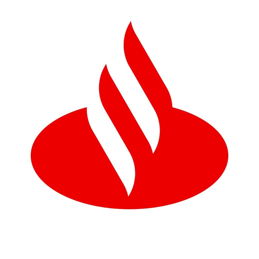 Santander logo.