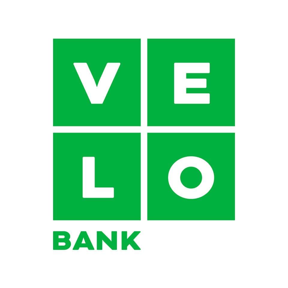 VeloBank logo.